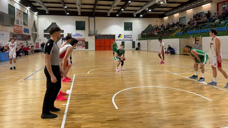 In foto: Orlandi (23 punti) - © www.giornaledibrescia.it