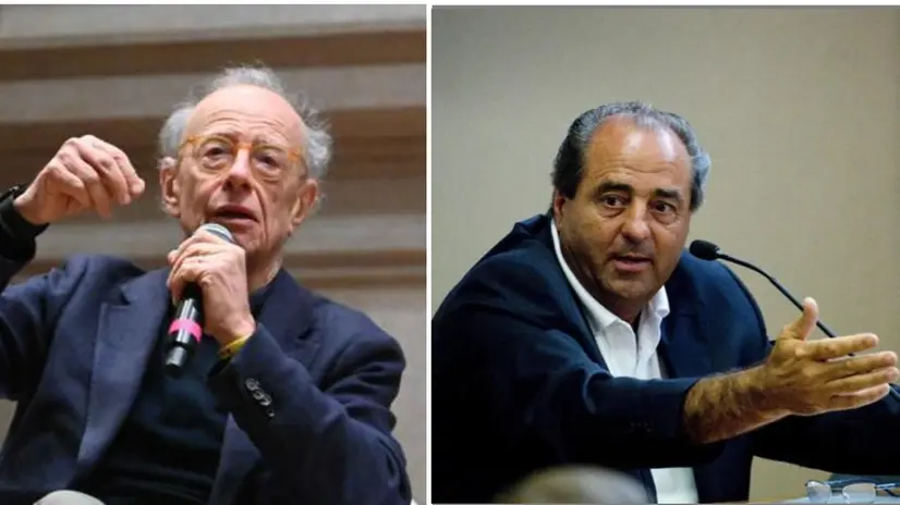 Gherardo Colombo e Antonio Di Pietro - © www.giornaledibrescia.it