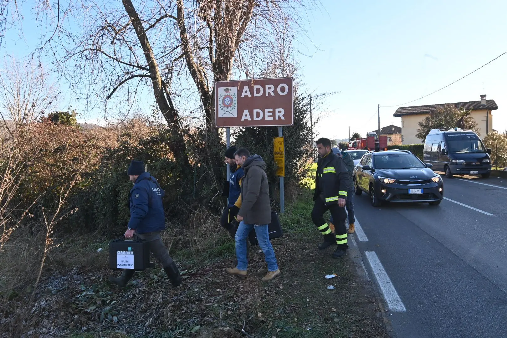 La Scientifica dei carabinieri sta scavando nell’area posta sotto sequestro