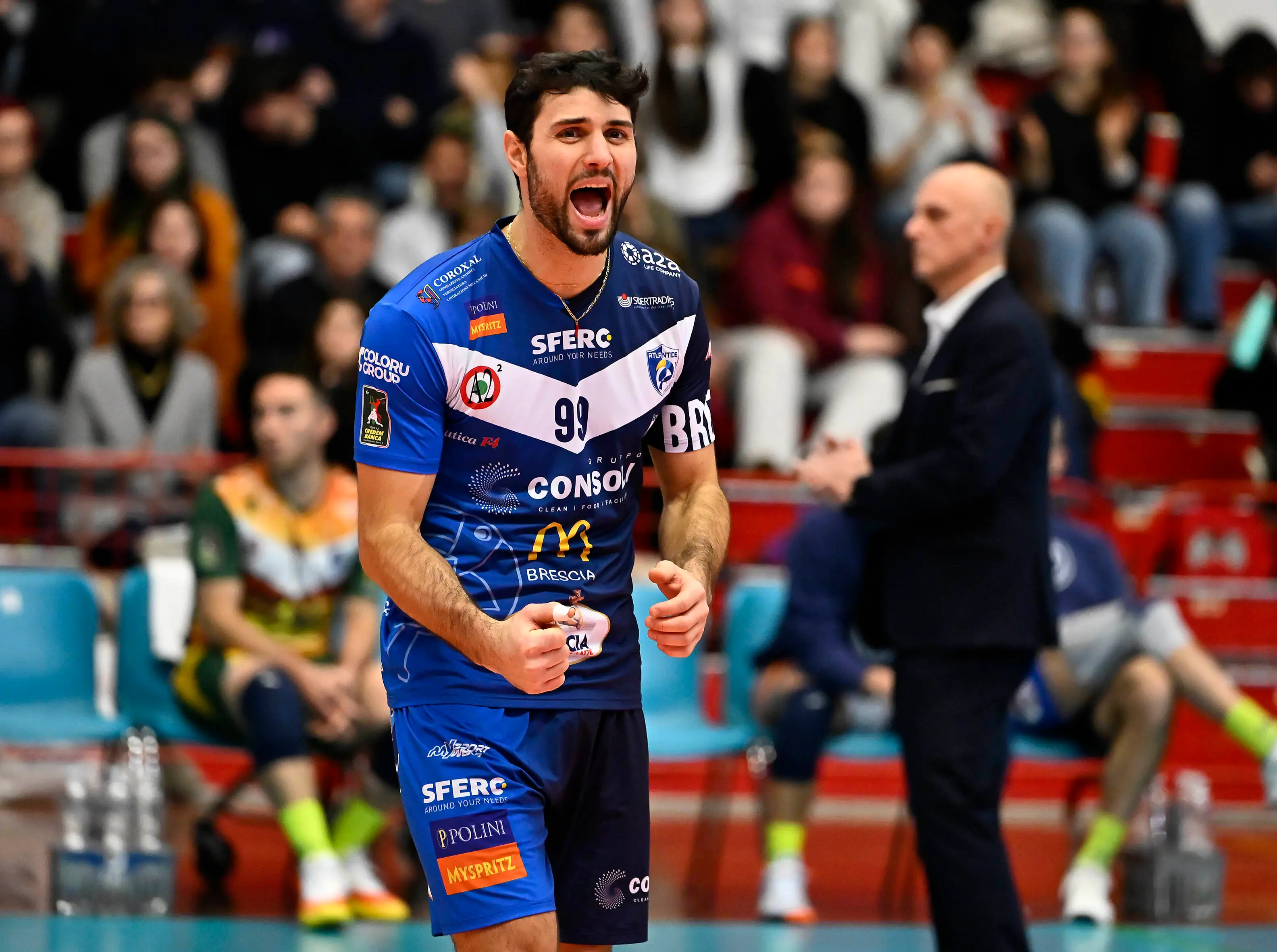 Volley, gli scatti di Consoli-Romeo Sorrento
