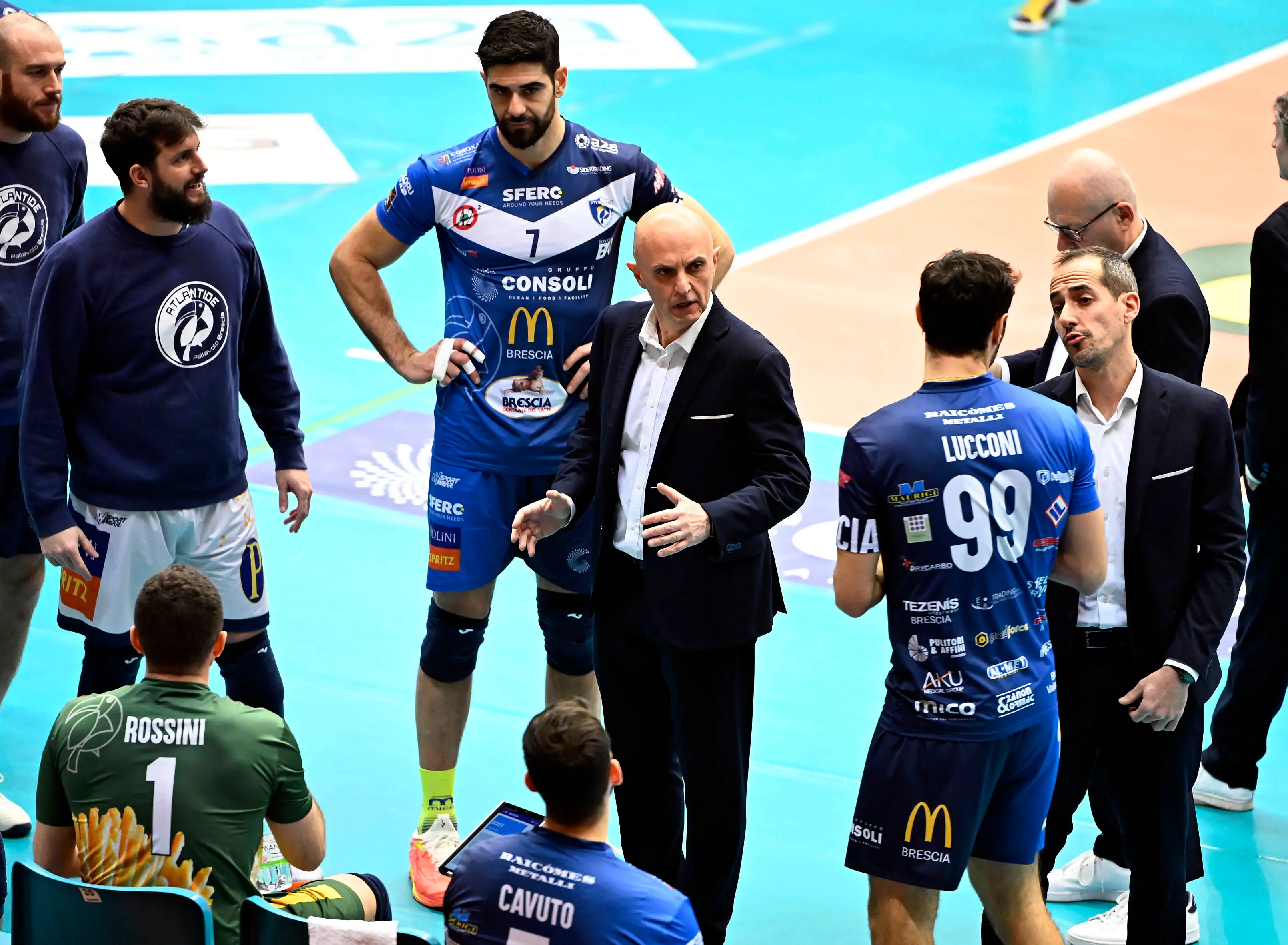 Volley, gli scatti di Consoli-Romeo Sorrento