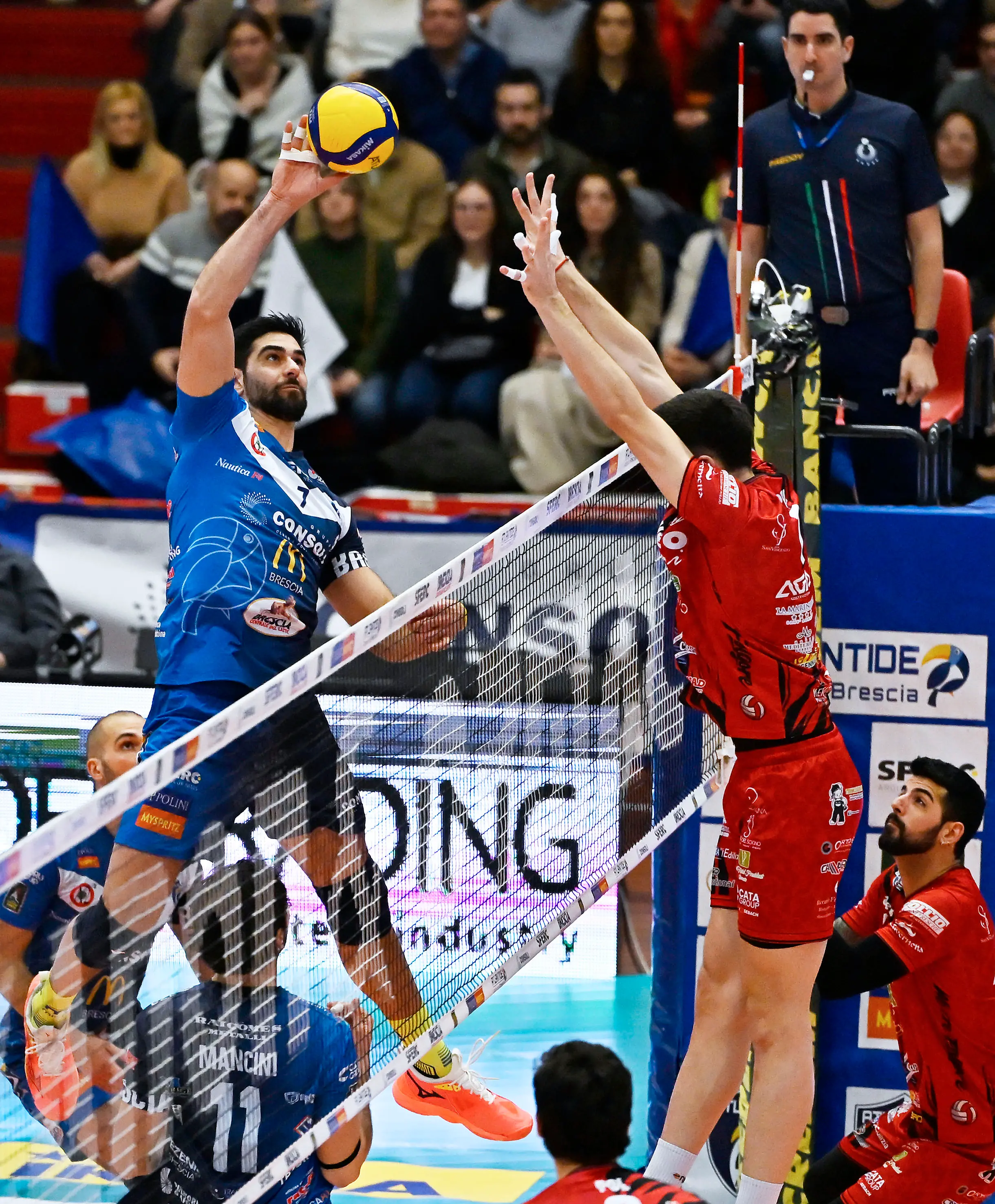 Volley, gli scatti di Consoli-Romeo Sorrento
