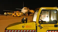 Un aereo cargo all'aeroporto di Montichiari © www.giornaledibrescia.it