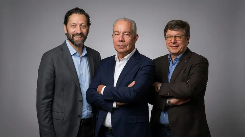 Alla guida di Be2Net: Davide Sangiorgi, Giuseppe Capoferri, Giancarlo Turati