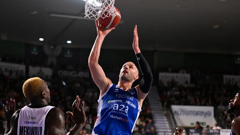 Miro Bilan in azione nella vittoria a Udine