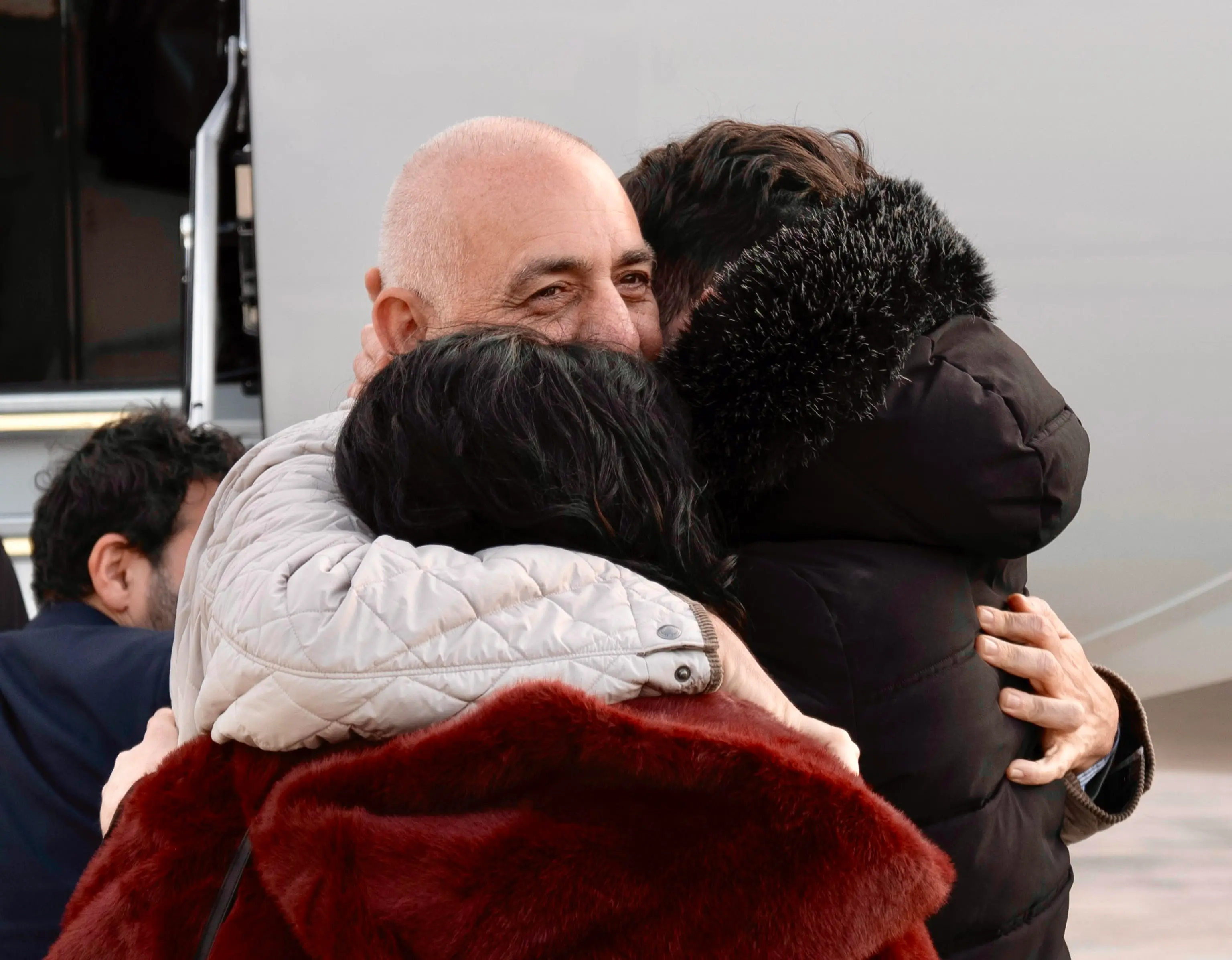 Il rientro di Trentini e Burlò in Italia