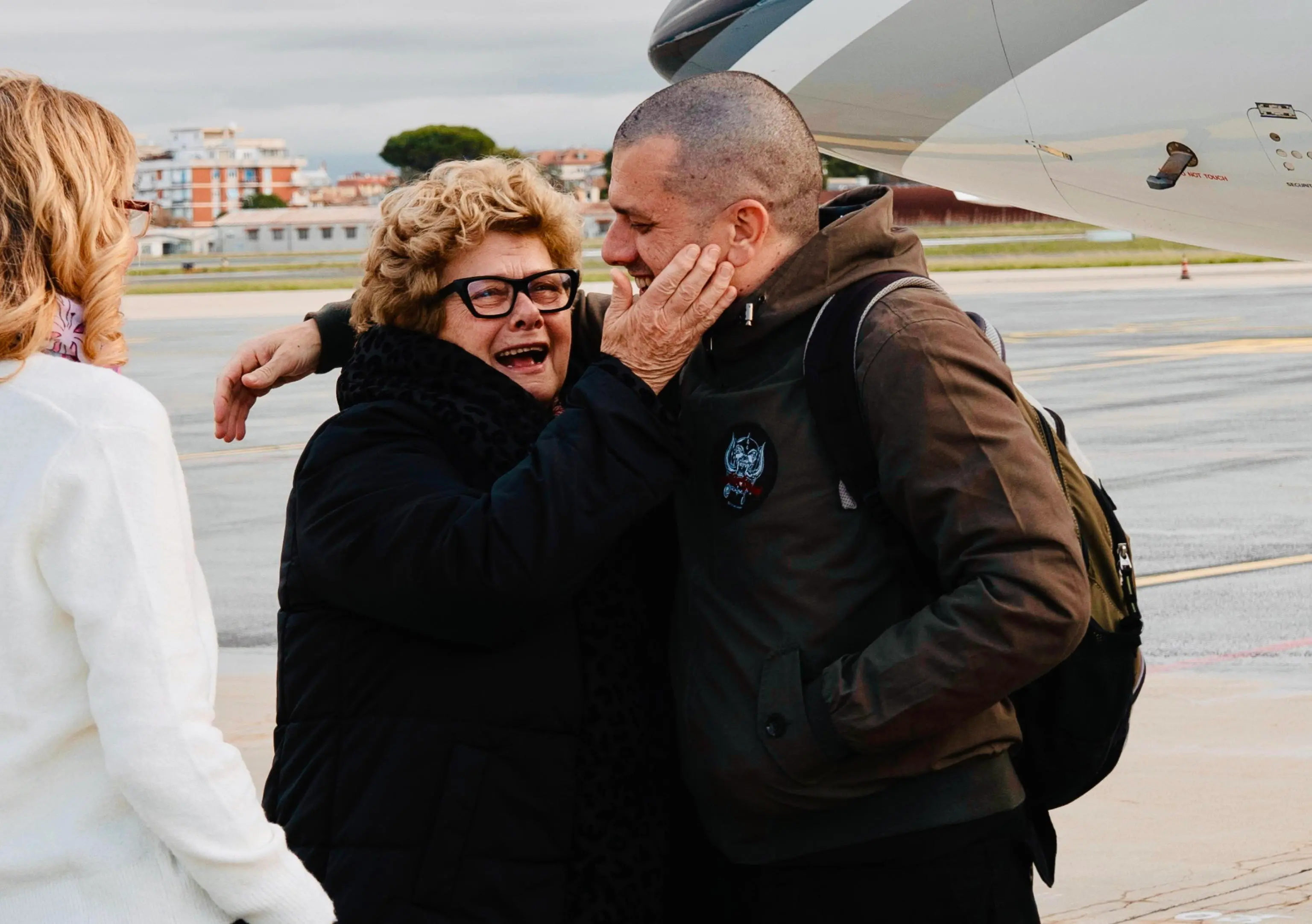 Il rientro di Trentini e Burlò in Italia