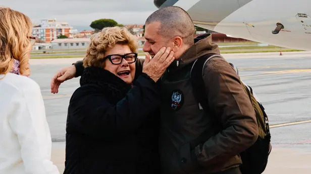 Il rientro di Trentini e Burlò in Italia