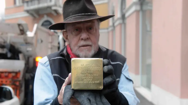 Le tre nuove pietre d'inciampo a Brescia