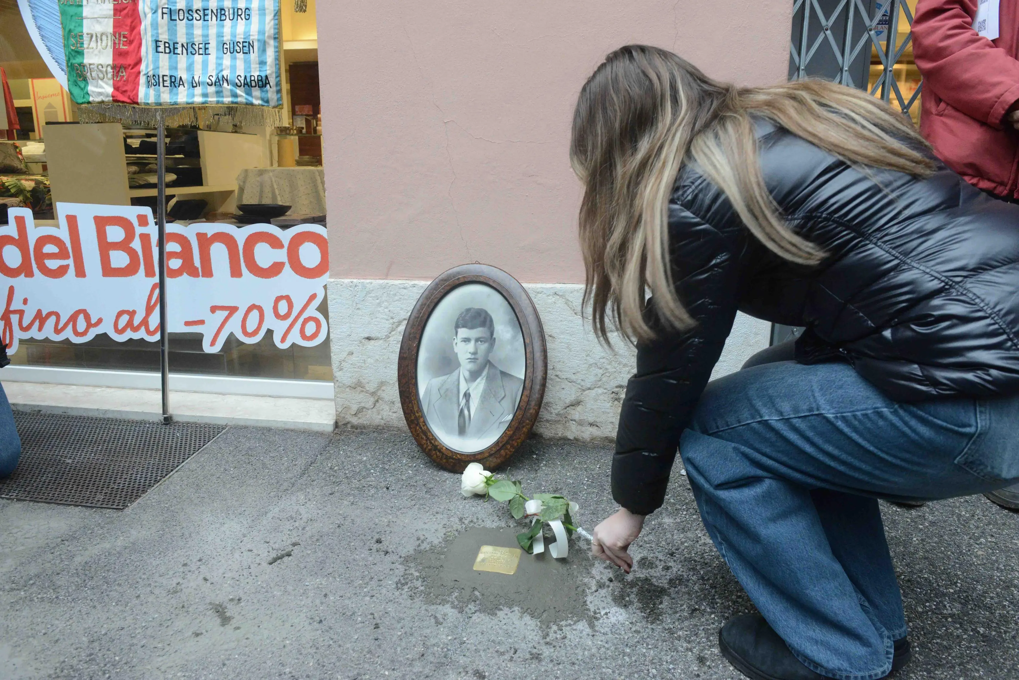 Le tre nuove pietre d'inciampo a Brescia