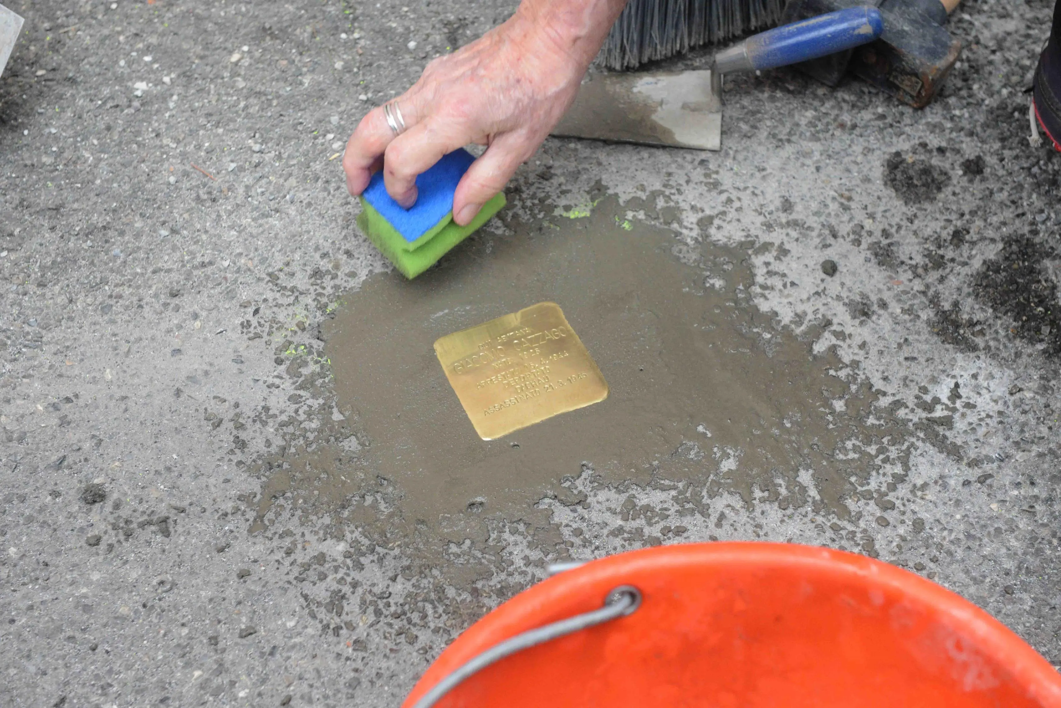 Le tre nuove pietre d'inciampo a Brescia