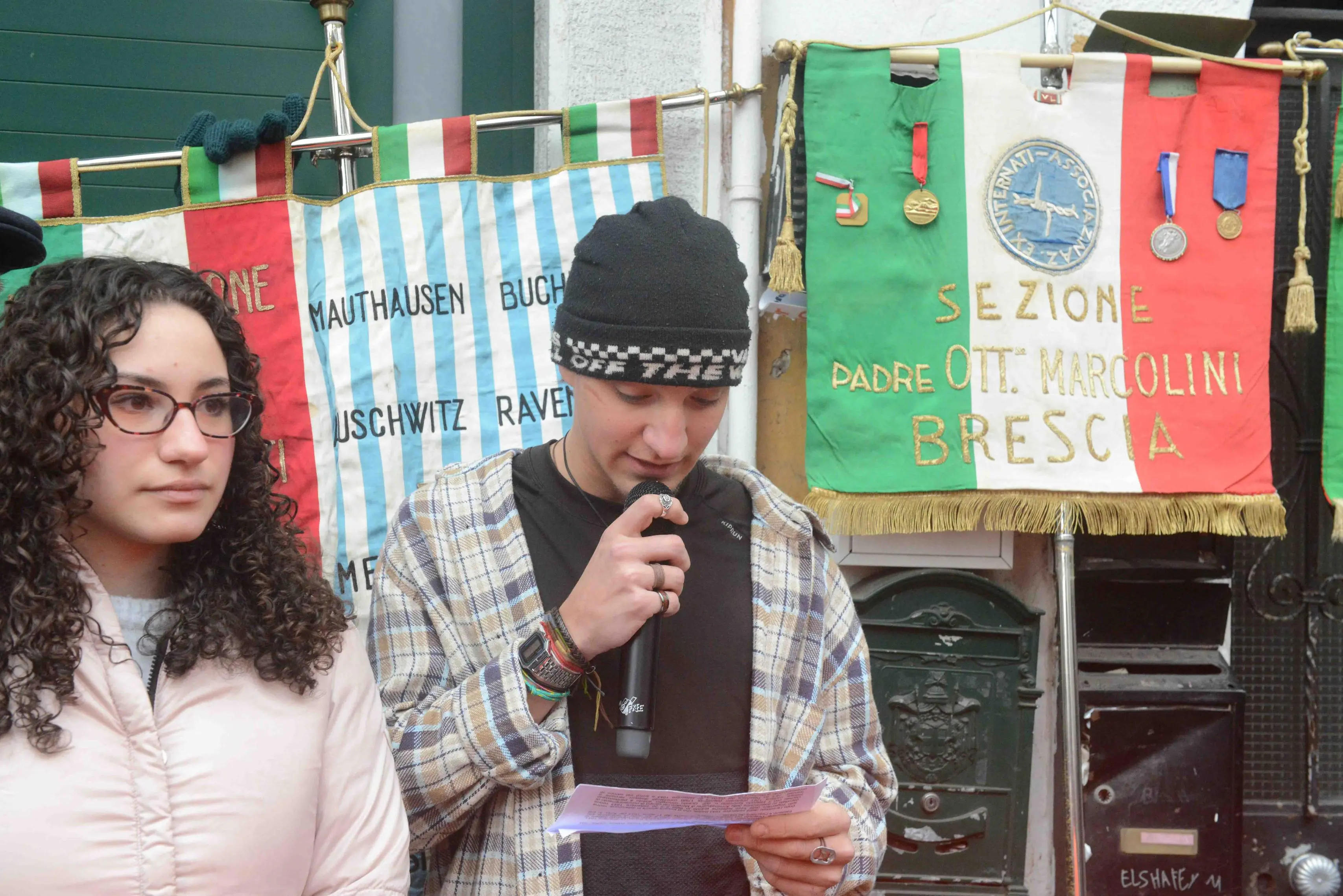 Le tre nuove pietre d'inciampo a Brescia