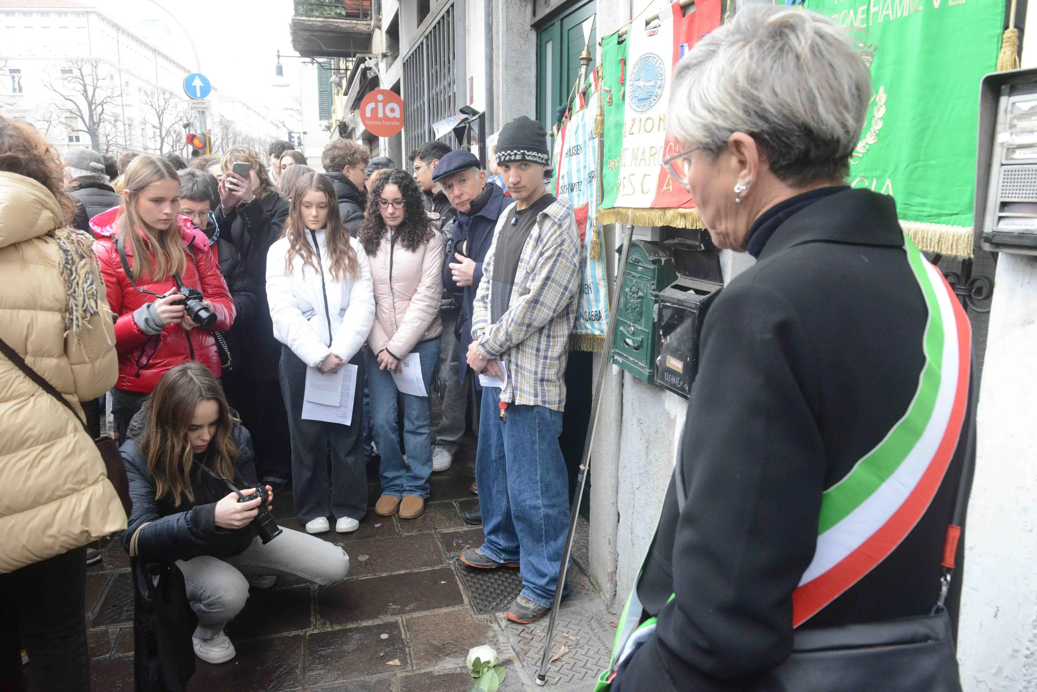 Le tre nuove pietre d'inciampo a Brescia