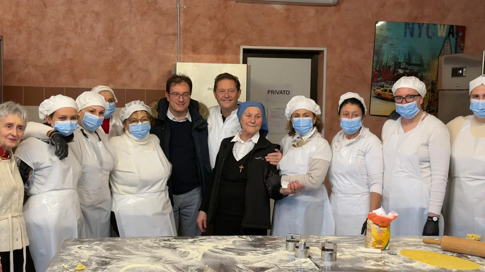 L'inaugurazione del pastificio della Comunità Shalom a Pontoglio