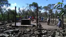 Villaggio del Mozambico devastato da un ciclone - © www.giornaledibrescia.it