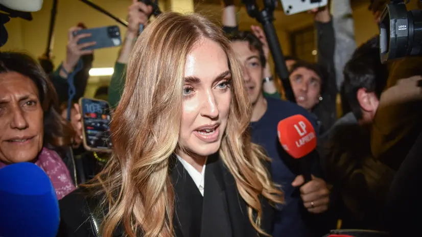 Chiara Ferragni in tribunale - Foto Ansa © www.giornaledibrescia.it