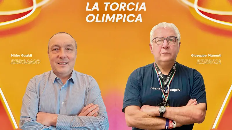 Mirco Gualdi e Beppe Manenti saranno tedofori