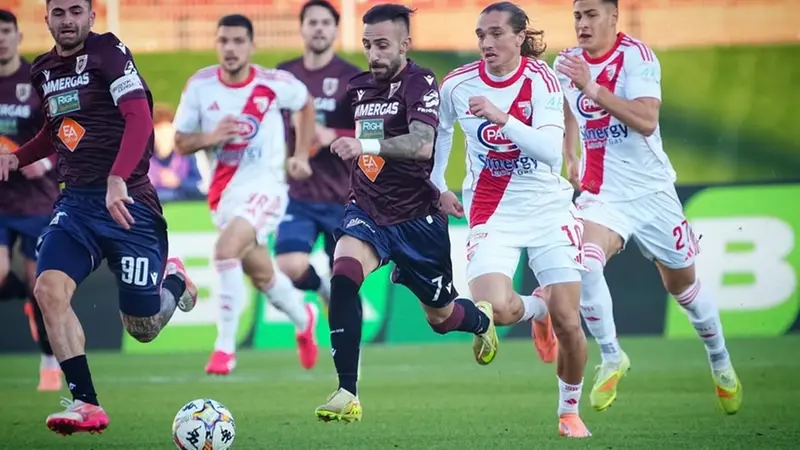 Davide Marras con la maglia della Reggiana