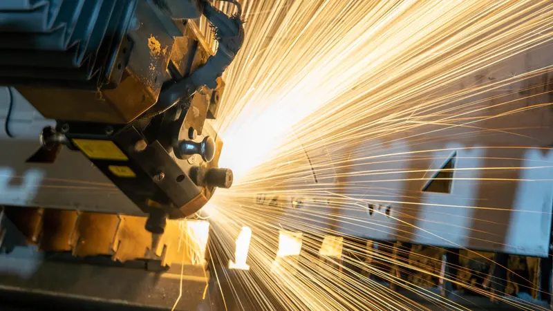 Una macchina utensile