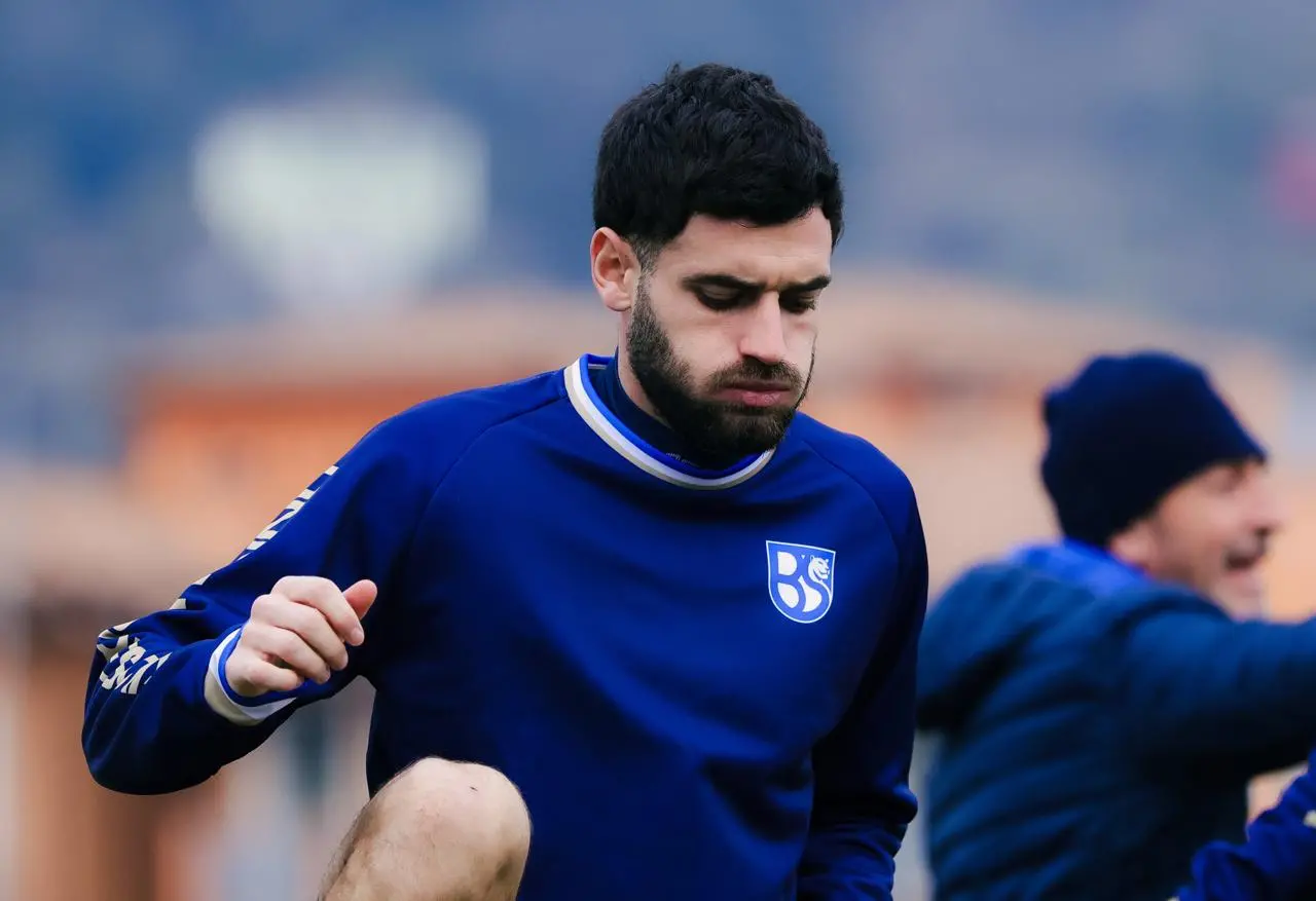 Union Brescia, il primo allenamento di Alessandro Lamesta