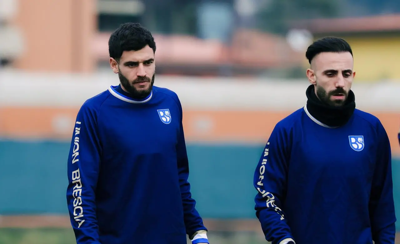Union Brescia, il primo allenamento di Alessandro Lamesta