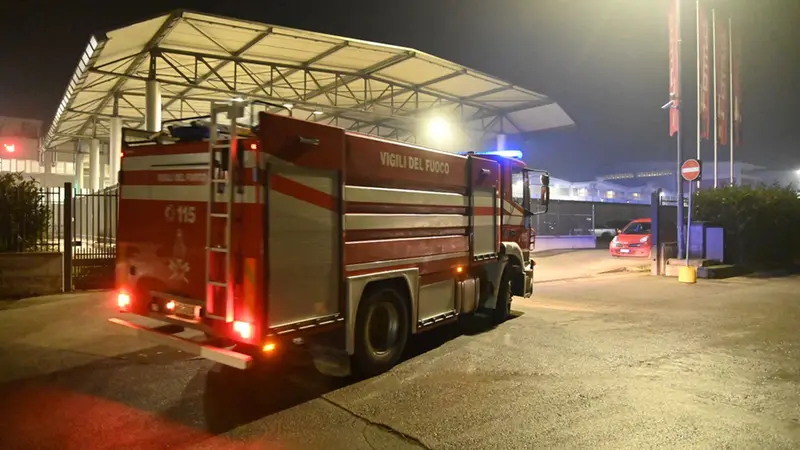 I Vigili del fuoco a Pralboino - Foto Gabriele Strada /Neg © www.giornaledibrescia.it