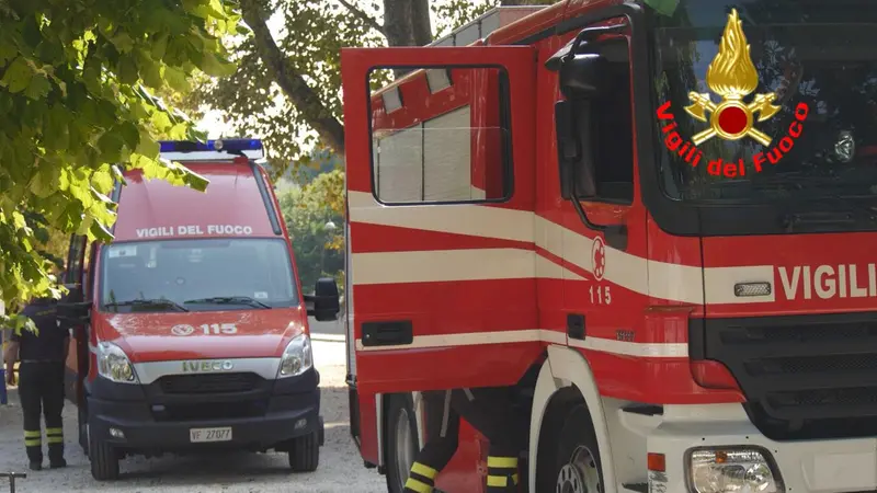 Ricerche dei Vigili del fuoco (archivio) - © www.giornaledibrescia.it