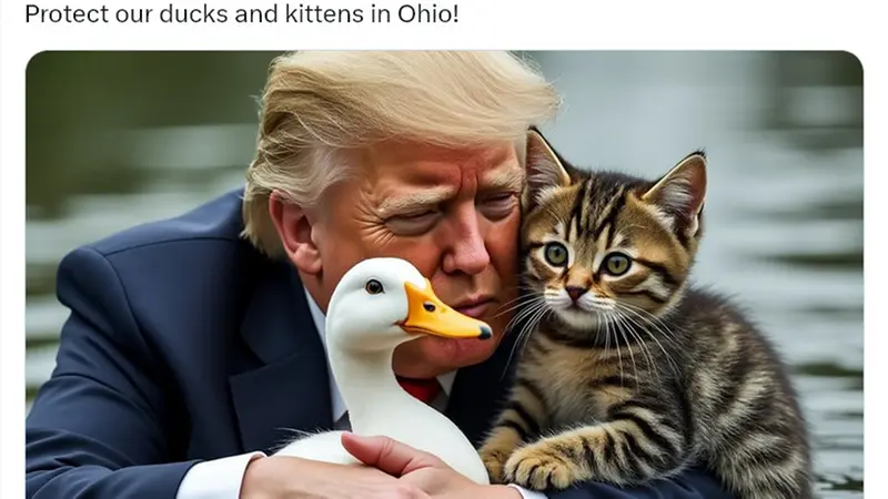 Uno dei più celebri meme su Donald Trump