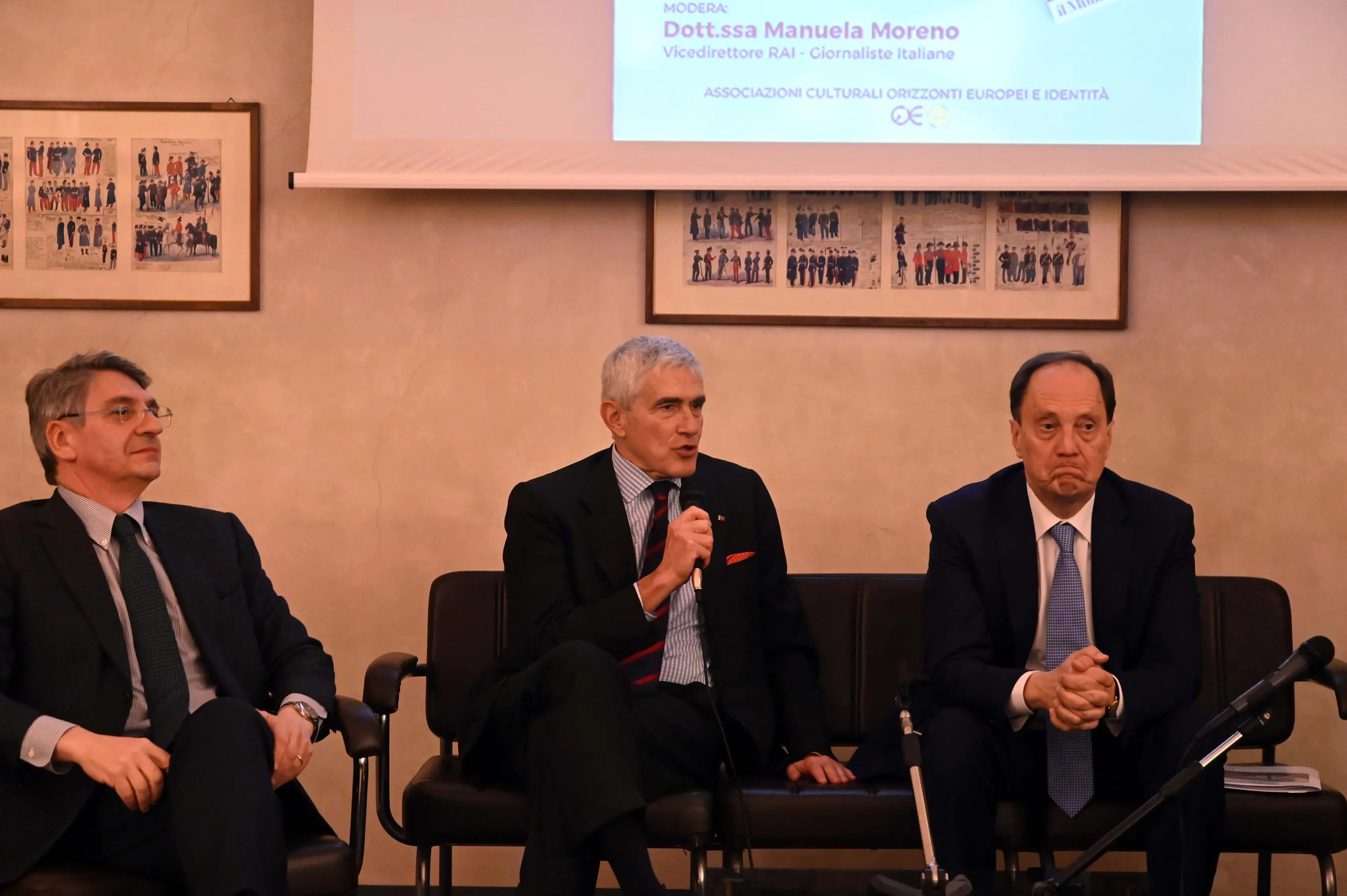 Pierferdinando Casini alla Goito presenta il suo libro