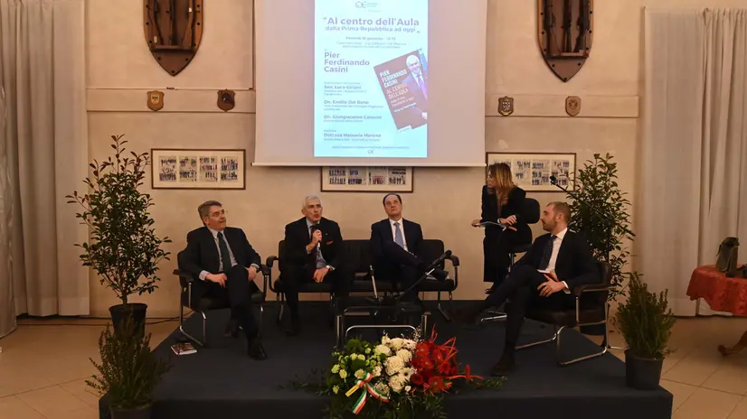 Pierferdinando Casini alla Goito presenta il suo libro