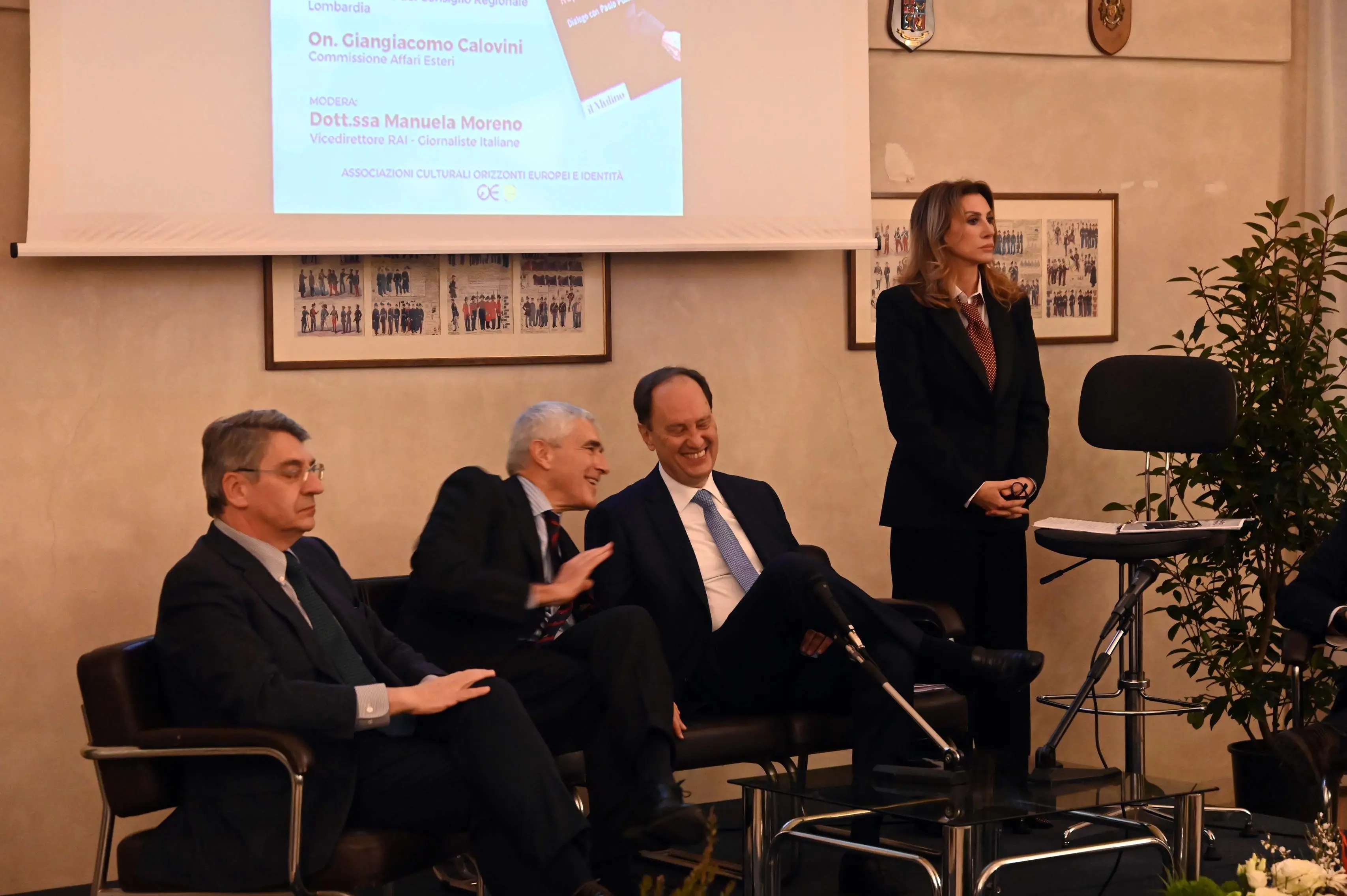 Pierferdinando Casini alla Goito presenta il suo libro