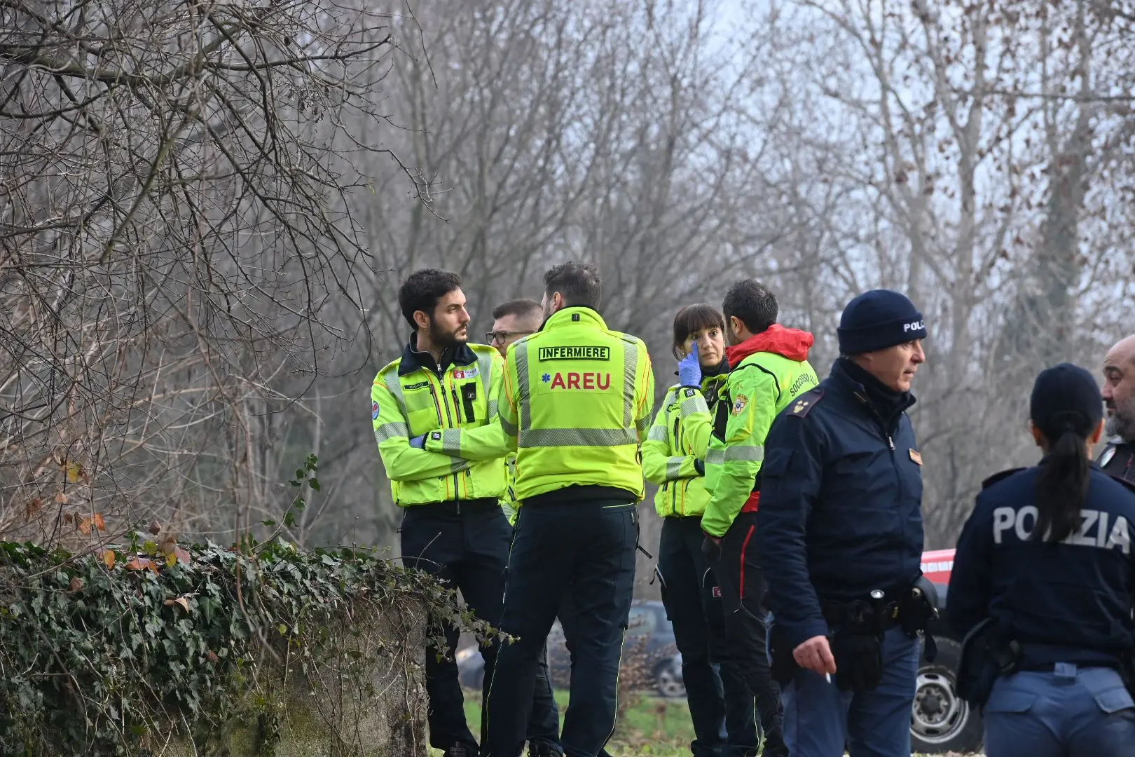 Il luogo dove è stata ritrovata l'anziana scomparsa