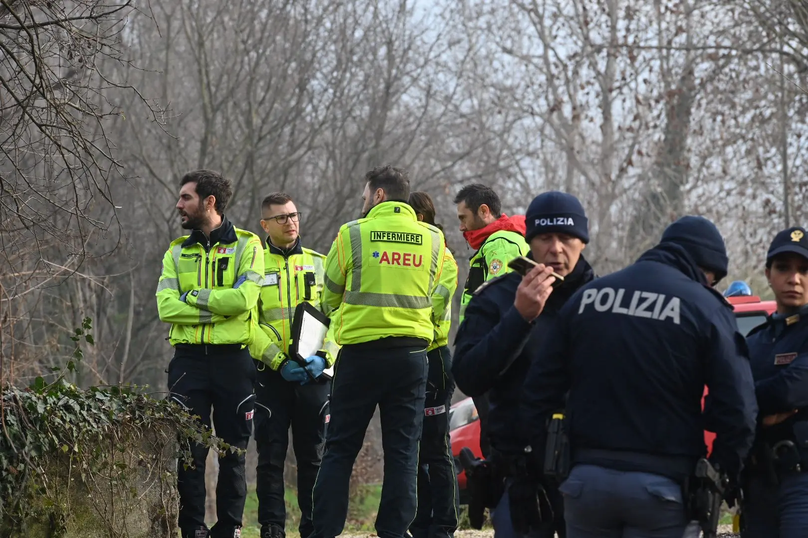 Il luogo dove è stata ritrovata l'anziana scomparsa