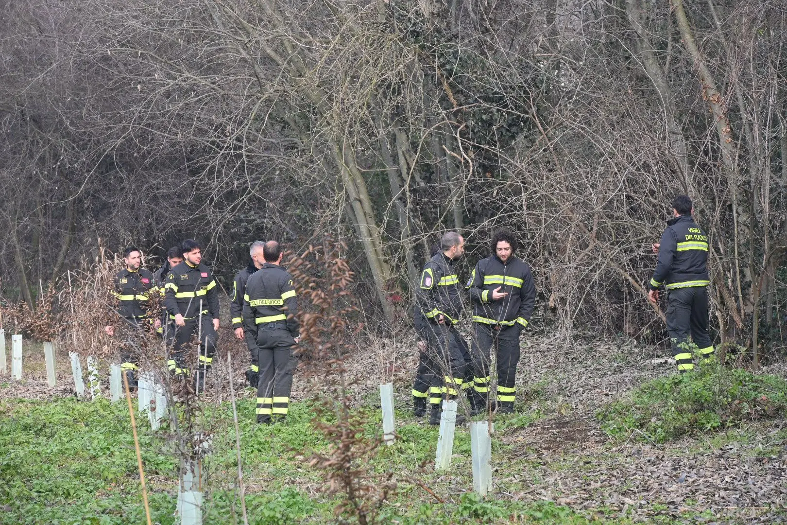 Il luogo dove è stata ritrovata l'anziana scomparsa