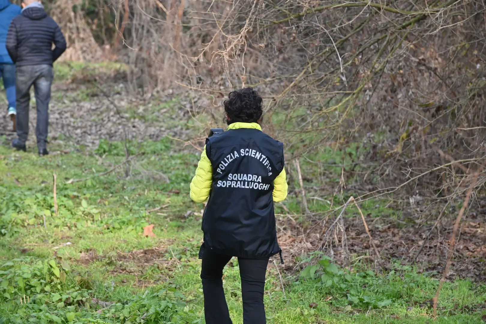 Il luogo dove è stata ritrovata l'anziana scomparsa