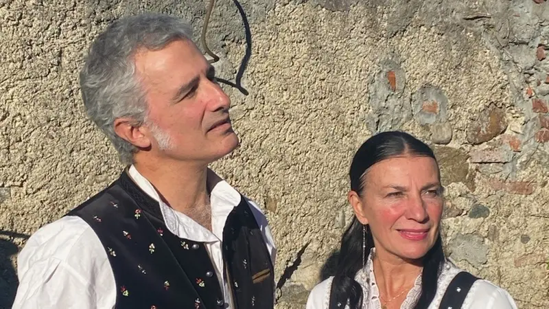 Roberto Gerbolès e Silvia Priori
