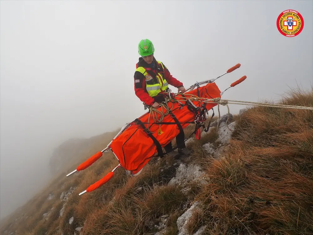 Alcuni degli interventi del Soccorso alpino e speleologico lombardo