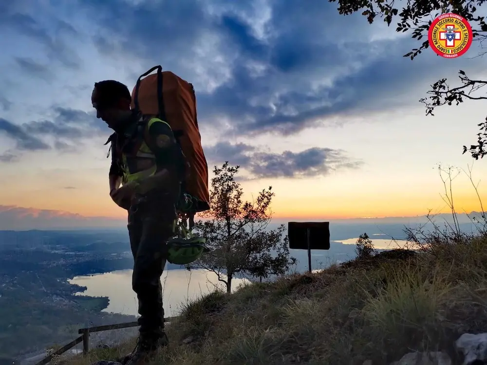 Alcuni degli interventi del Soccorso alpino e speleologico lombardo
