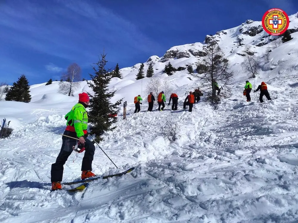 Alcuni degli interventi del Soccorso alpino e speleologico lombardo