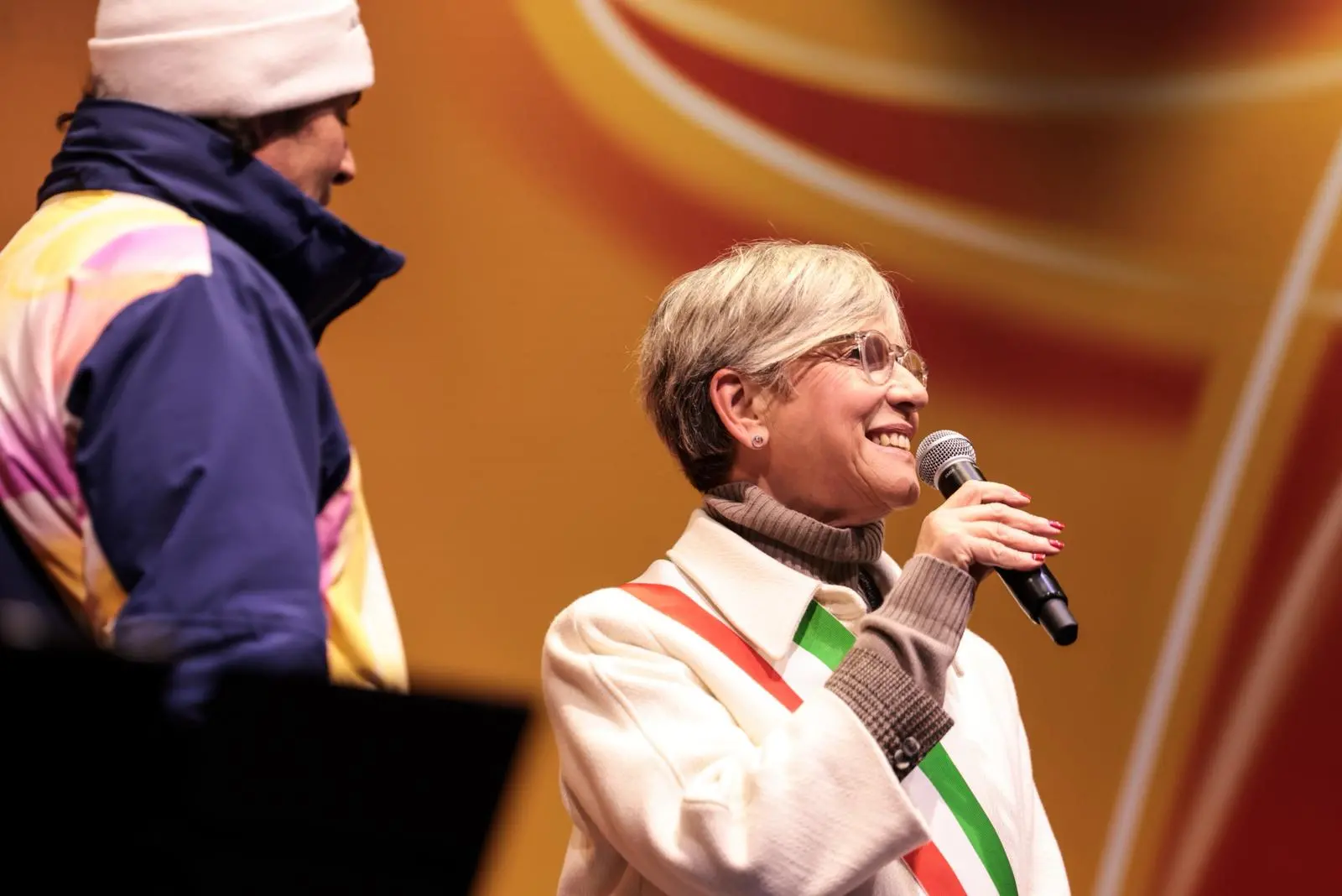 La sindaca Castelletti e l'assessore Cantoni