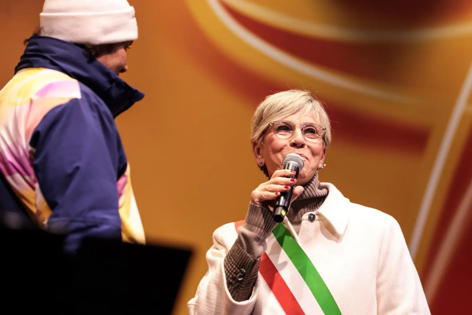 La sindaca Castelletti e l'assessore Cantoni