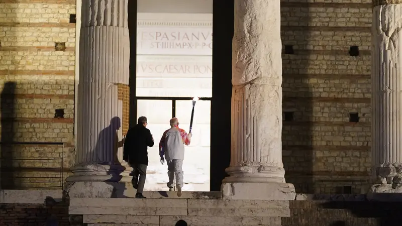 David Chipperfield al Capitolium - Foto New Reporter Perteghella © www.giornaledibrescia.it