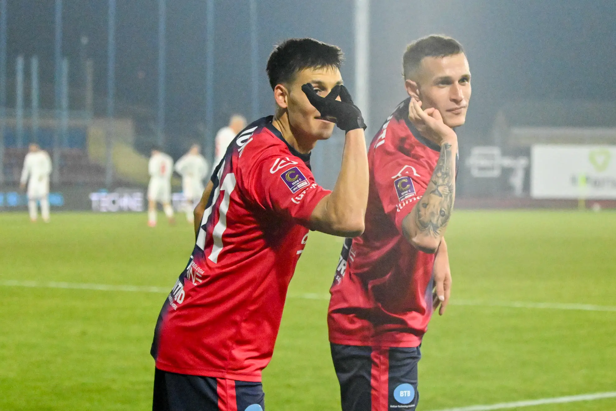 Serie C, gli scatti di Lumezzane-Alcione