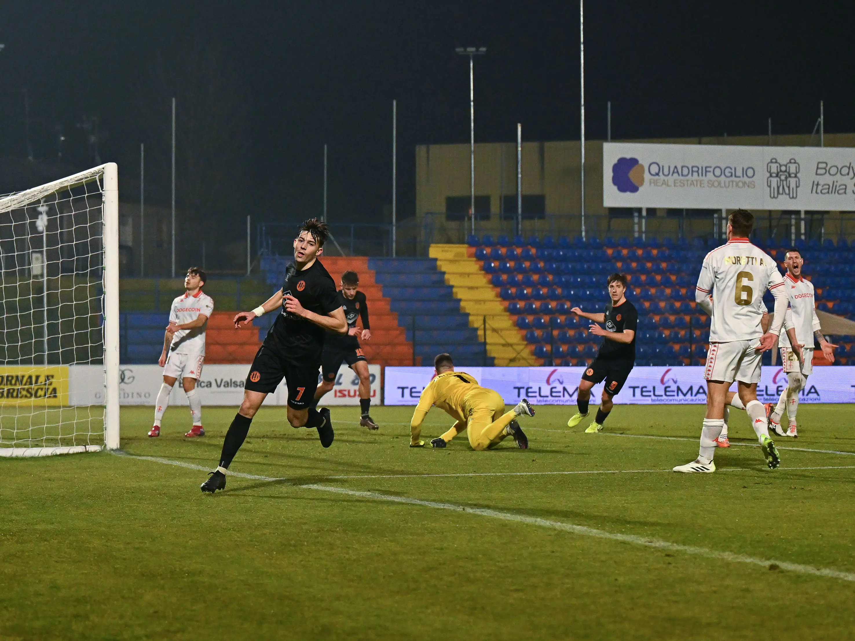 Serie C, gli scatti di Ospitaletto-Triestina
