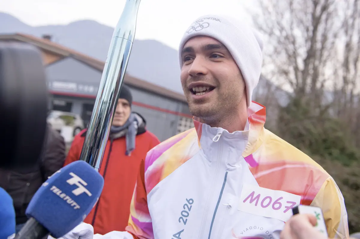 La Fiamma olimpica a Iseo