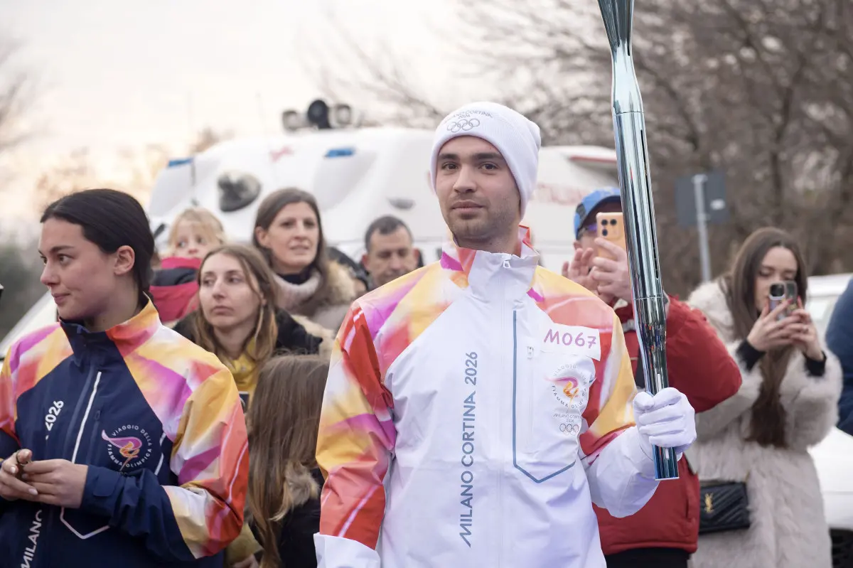 La Fiamma olimpica a Iseo