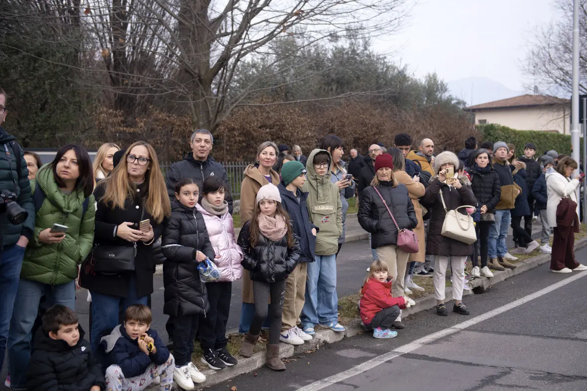 La Fiamma olimpica a Iseo