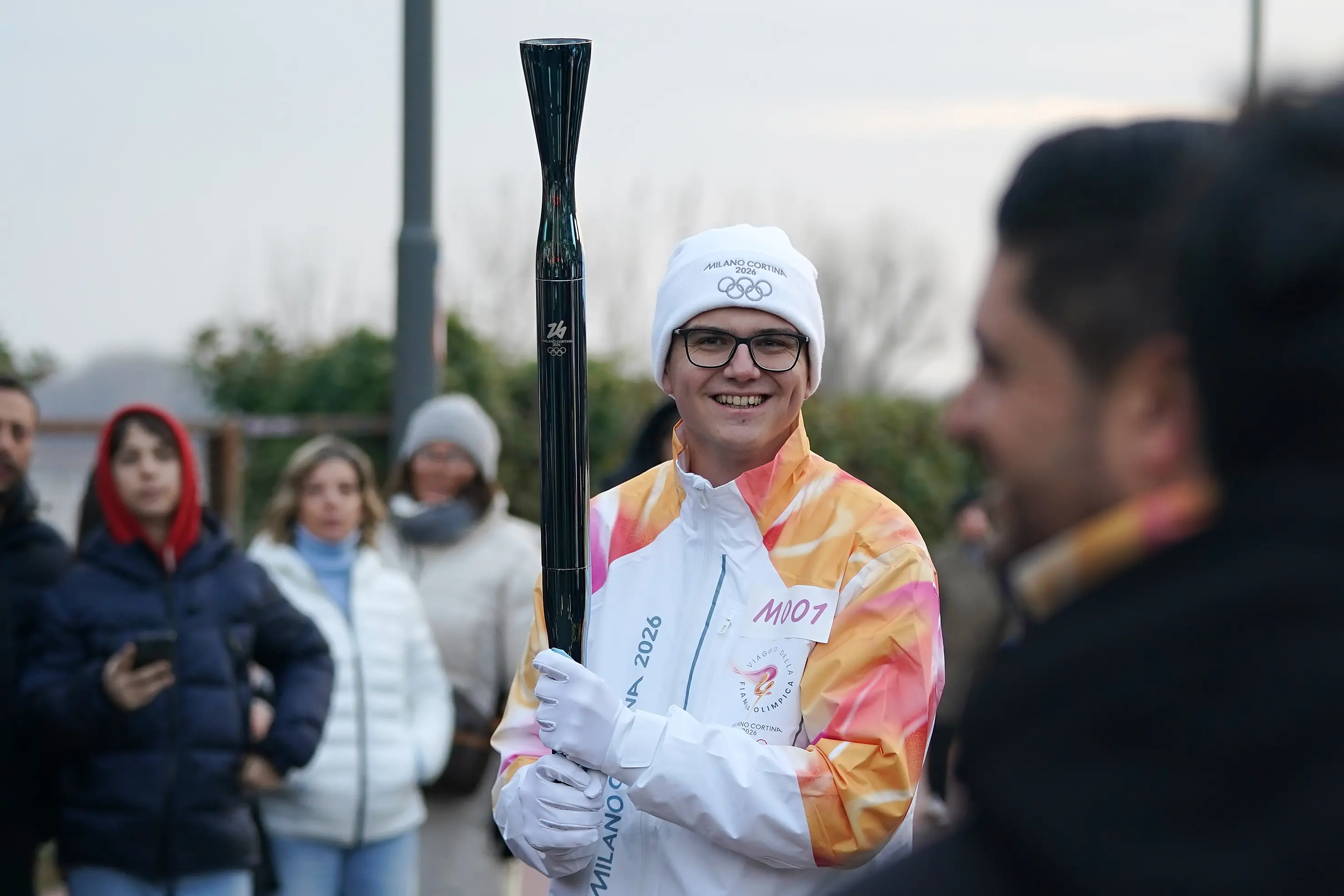 Il passaggio della Fiamma olimpica da Desenzano del Garda