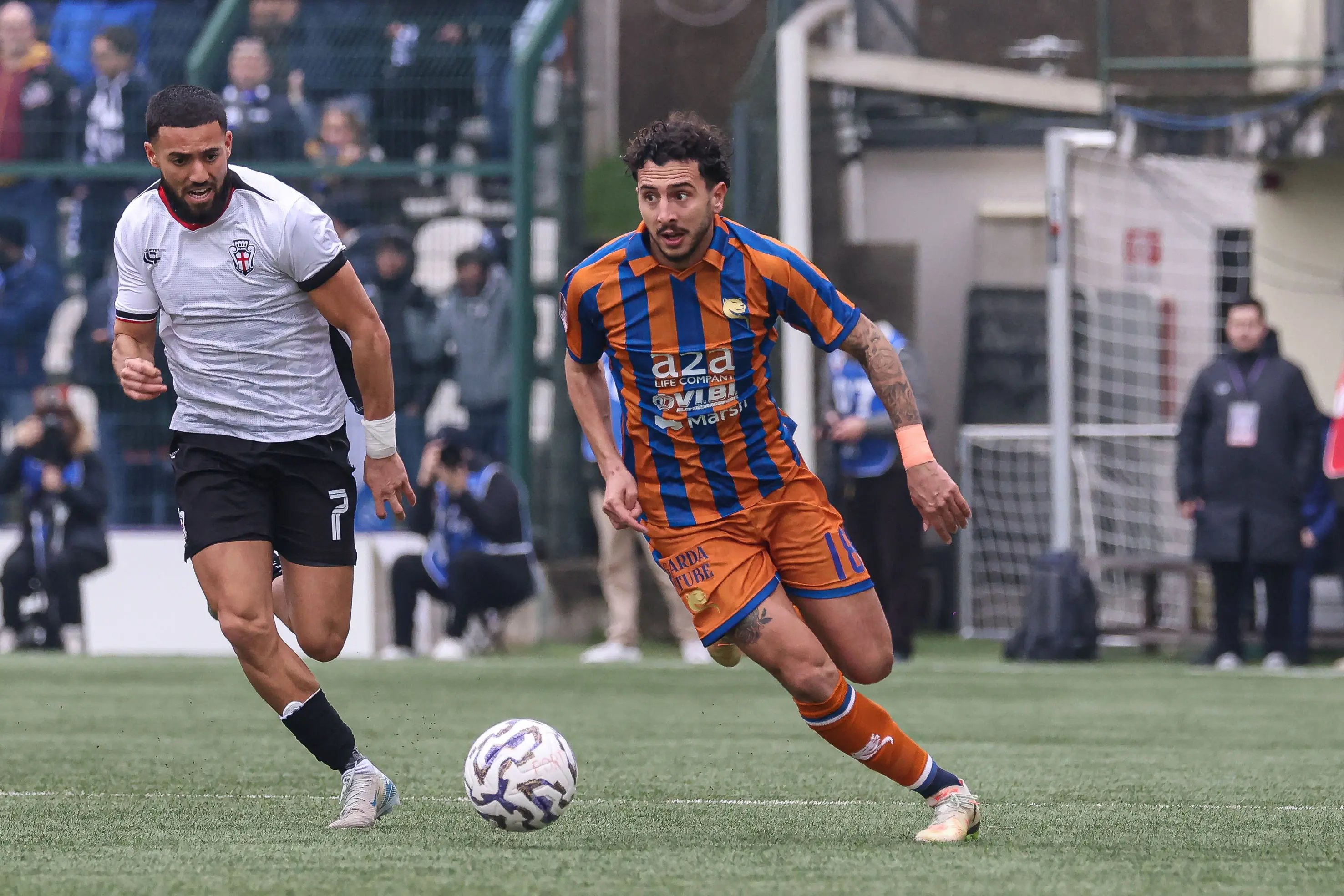 Serie C, gli scatti di Pro Vercelli-Union Brescia