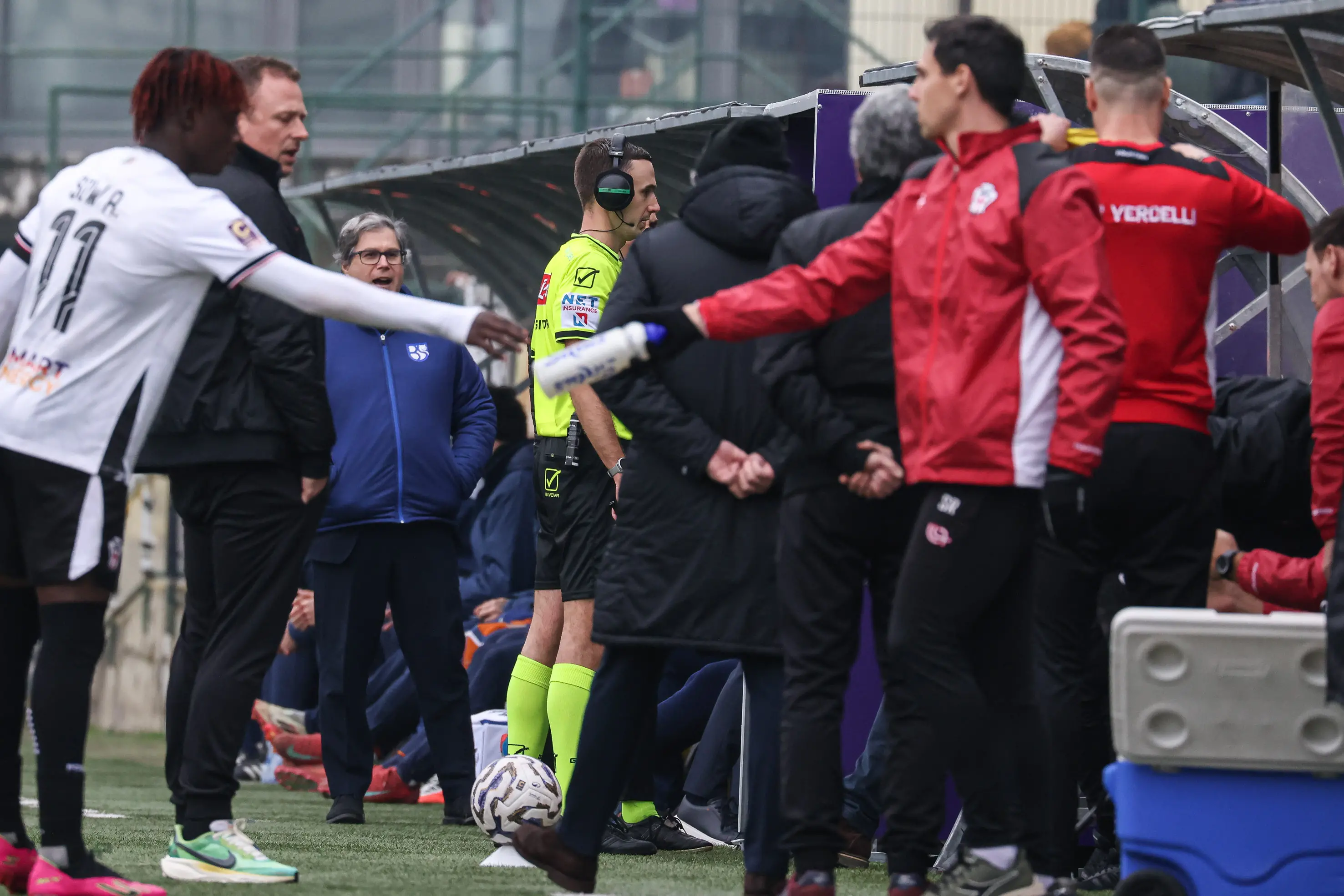 Serie C, gli scatti di Pro Vercelli-Union Brescia